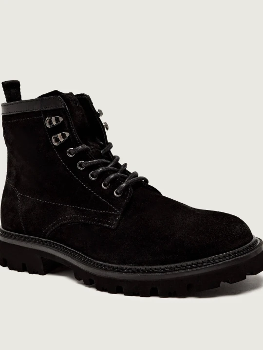 Zdjęcie produktu BOSS BLACK Trapery Julyo_Halb_sdlt | zamsz