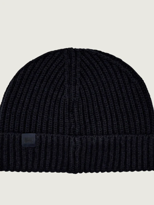 Zdjęcie produktu BOSS BLACK Wełniana czapka Hero_Hat_DB | Boss x David Beckham | z dodatkiem kaszmiru granatowy