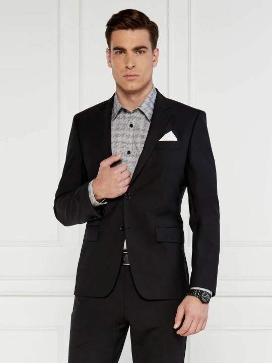 Zdjęcie produktu BOSS BLACK Wełniana marynarka H-Huge-MM | Slim Fit