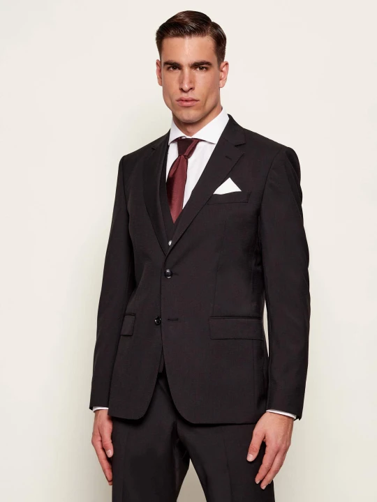 Zdjęcie produktu BOSS BLACK Wełniana marynarka H-Huge-S-MM-251 | Slim Fit