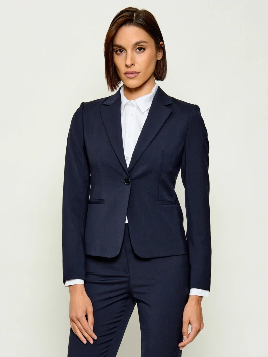 Zdjęcie produktu BOSS BLACK Wełniana marynarka Jarua | Regular Fit granatowy