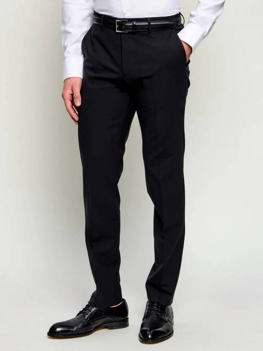Zdjęcie produktu BOSS BLACK Wełniane spodnie H-Lenon-MM-224 | Regular Fit