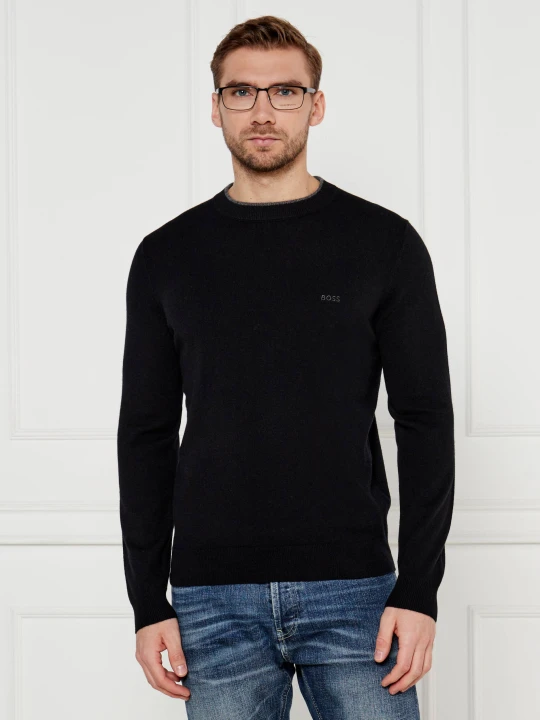 Zdjęcie produktu BOSS BLACK Wełniany sweter Ebacio | Regular Fit