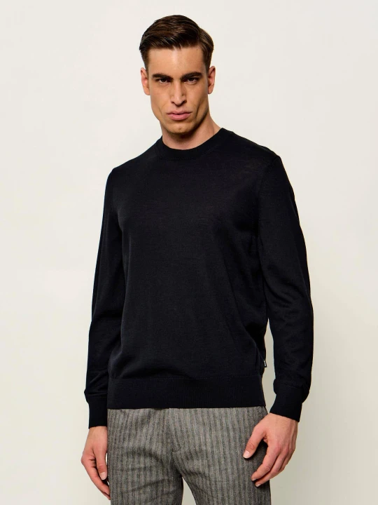 Zdjęcie produktu BOSS BLACK Wełniany sweter H-Leno | Regular Fit