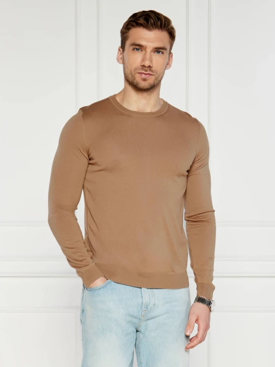 Zdjęcie produktu BOSS BLACK Wełniany sweter Leno-P | Slim Fit