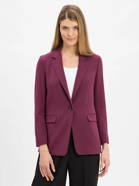 Zdjęcie produktu BOSS Blezer Kobiety wiskoza lila|czerwony