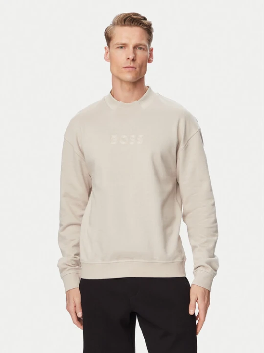 Zdjęcie produktu BOSS Bluza 50561510 Beżowy Regular Fit