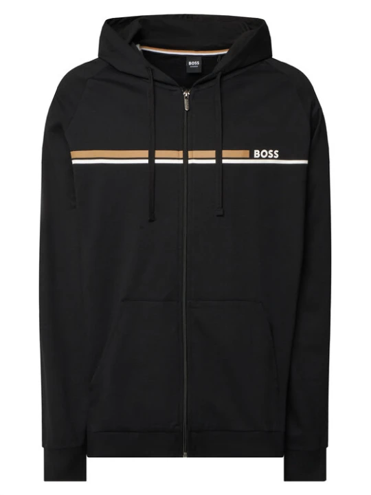 Zdjęcie produktu BOSS Bluza Authentic Jacket H 50554785 Czarny Regular Fit