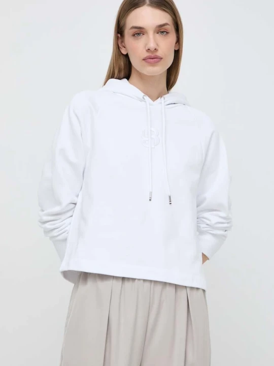 Zdjęcie produktu BOSS bluza bawełniana biały