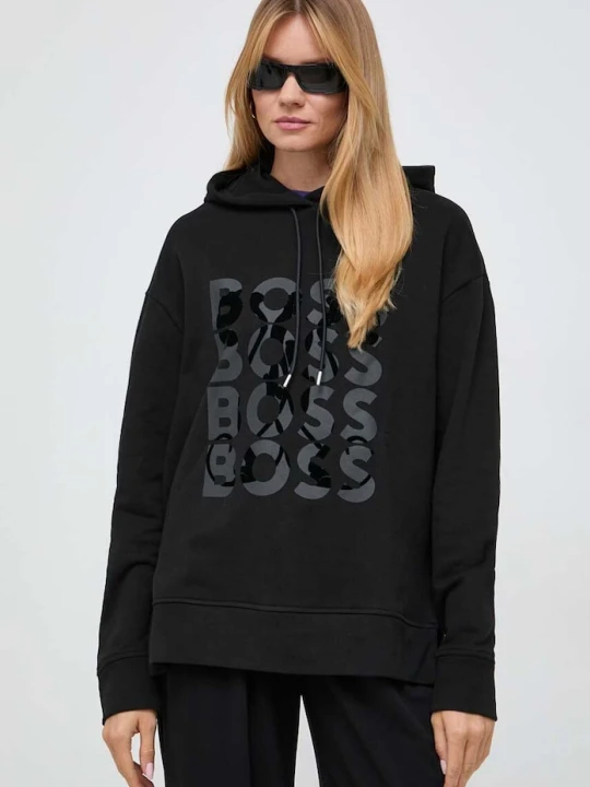 Zdjęcie produktu BOSS bluza bawełniana czarny