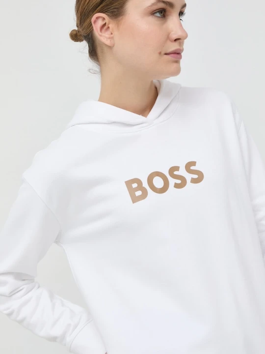 Zdjęcie produktu BOSS bluza bawełniana biały