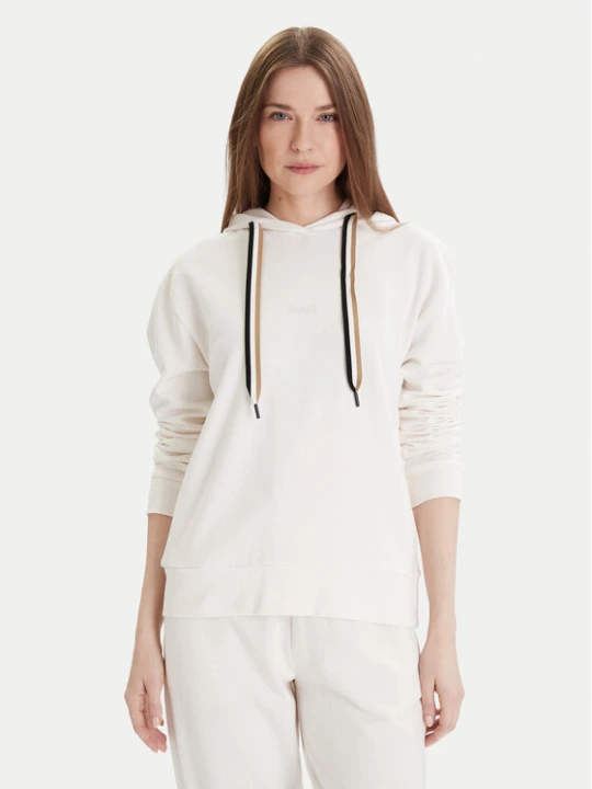 Zdjęcie produktu Boss Bluza CP Stripe 50524760 Écru Regular Fit Kremowy