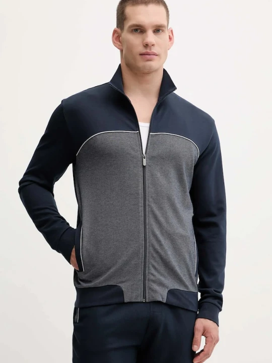 Zdjęcie produktu BOSS bluza lounge Tracksuit Jacket granatowy