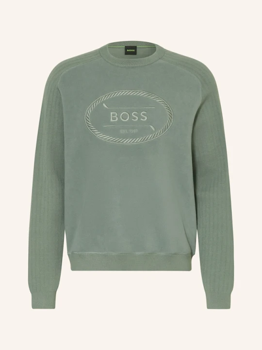 Zdjęcie produktu Boss Bluza Nierozpinana Hole gruen ZIELONY