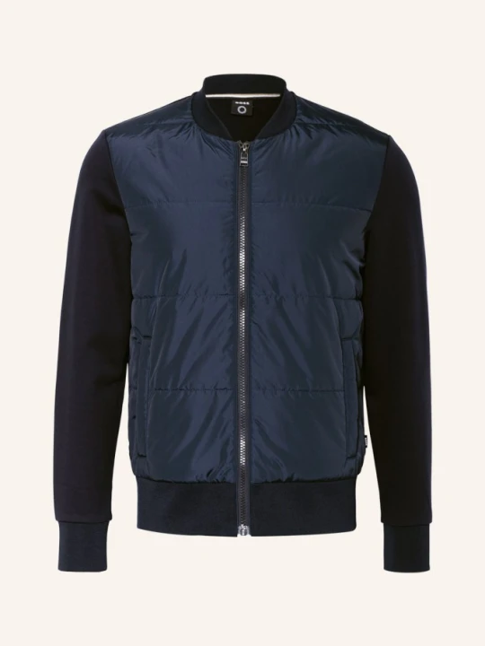 Zdjęcie produktu Boss Bluza Rozpinana Skiles Z Mieszanki Materiałów blau GRANATOWY