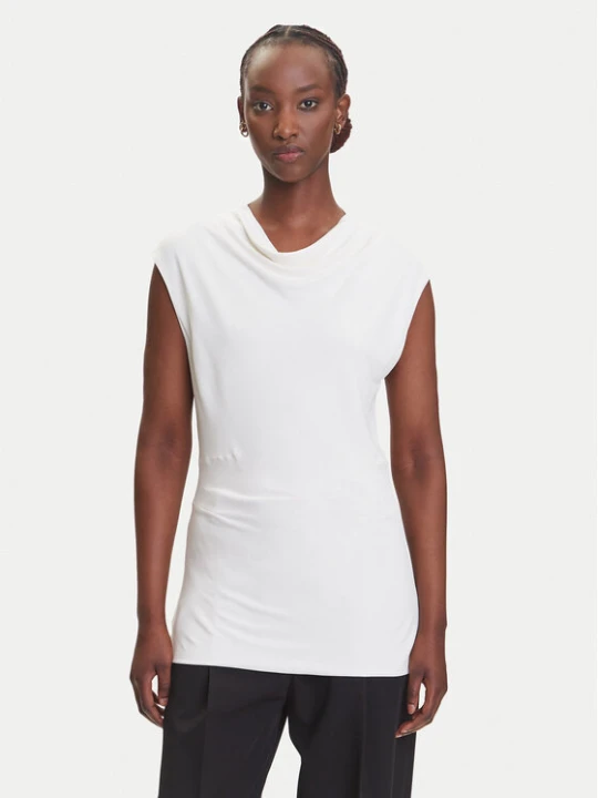 Zdjęcie produktu BOSS Bluzka Elamma 50541896 Biały Slim Fit