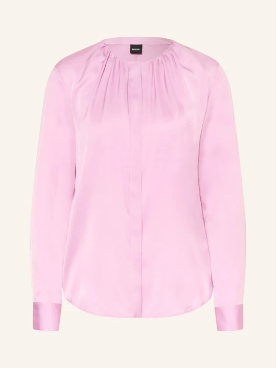 Zdjęcie produktu Boss Bluzka Jedwabna Banorah rosa RÓŻOWY