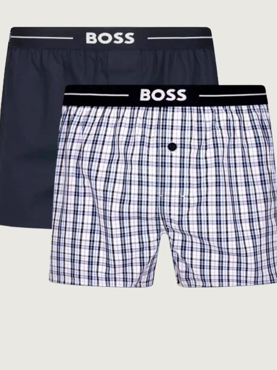 Zdjęcie produktu Boss Bodywear Bokserki 2-pack NOS Boxer EW 2P granatowy