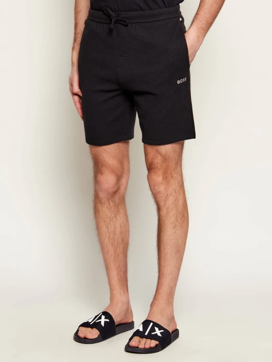 Zdjęcie produktu Boss Bodywear Szorty Waffle | Regular Fit czarny