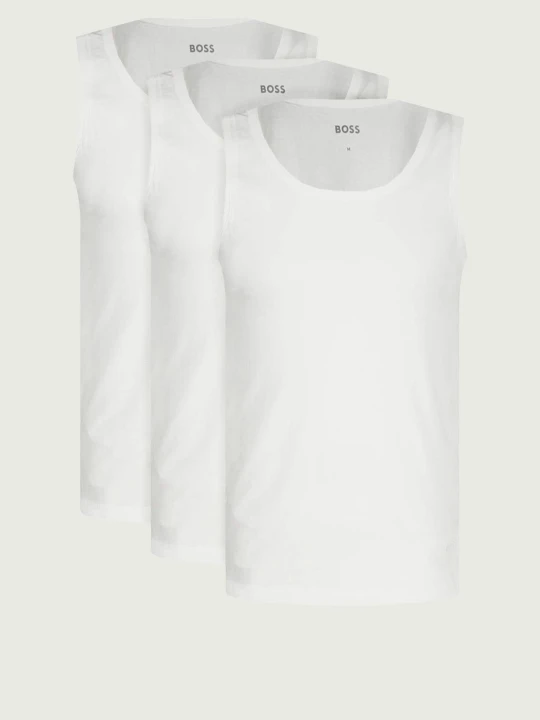 Zdjęcie produktu Boss Bodywear Tank top 3-pack Classic | Regular Fit biały