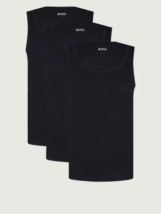 Zdjęcie produktu Boss Bodywear Tank top 3-pack RibClassic | Regular Fit czarny