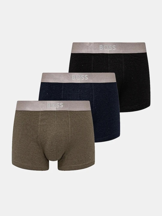 Zdjęcie produktu BOSS bokserki 3-pack szary