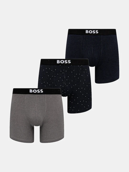 Zdjęcie produktu BOSS bokserki 3-pack BoxerBr3P BOSS ONE D szary
