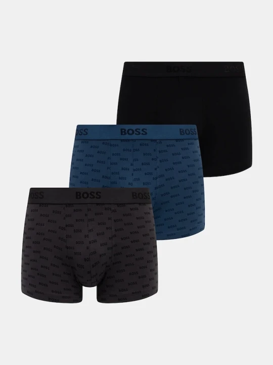 Zdjęcie produktu BOSS bokserki 3-pack Trunk 3P 2 Design G granatowy
