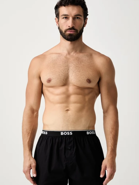 Zdjęcie produktu BOSS bokserki męskie bawełniane 2P Boxer Shorts EW 2-pack zielony