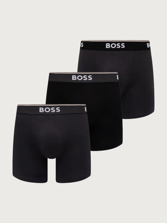 Zdjęcie produktu BOSS bokserki dopasowane męskie z bawełną BoxerBr 3P Power 3-pack niebieski