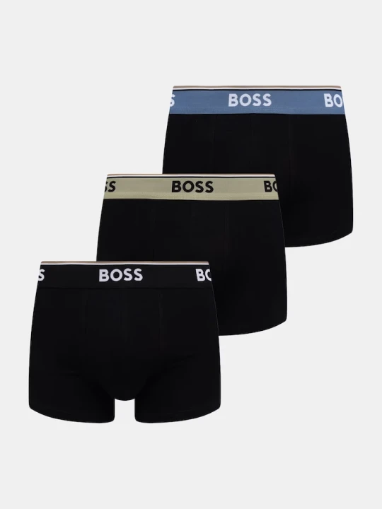 Zdjęcie produktu BOSS bokserki męskie 3-pack czarny