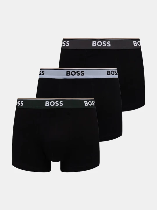 Zdjęcie produktu BOSS bokserki męskie 3-pack czarny
