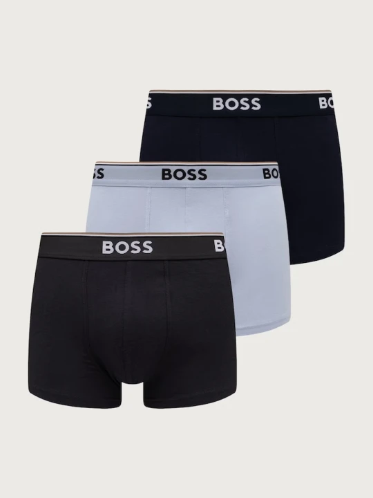 Zdjęcie produktu BOSS bokserki męskie 3-pack niebieski