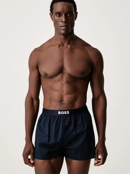 Zdjęcie produktu BOSS bokserki męskie bawełniane 2P Boxer Shorts EW 2-pack brązowy