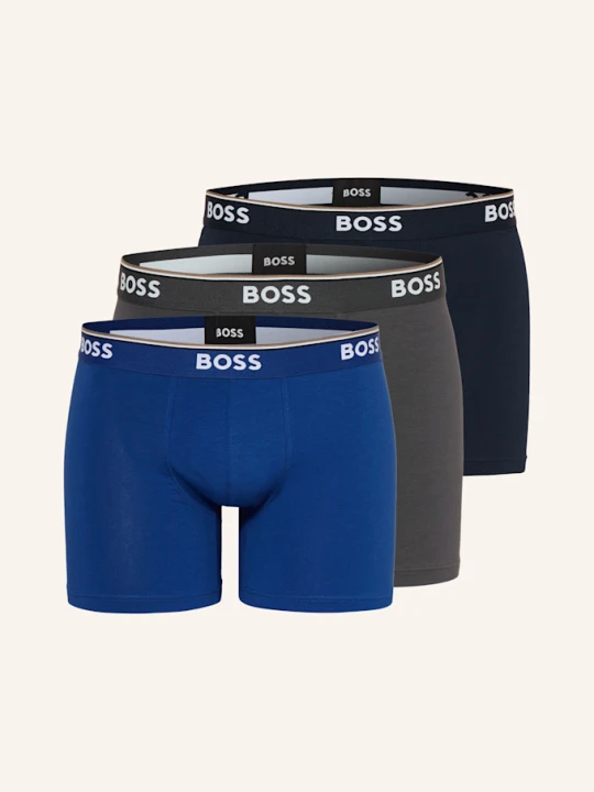 Zdjęcie produktu Boss Bokserki Power, 3 Szt. blau