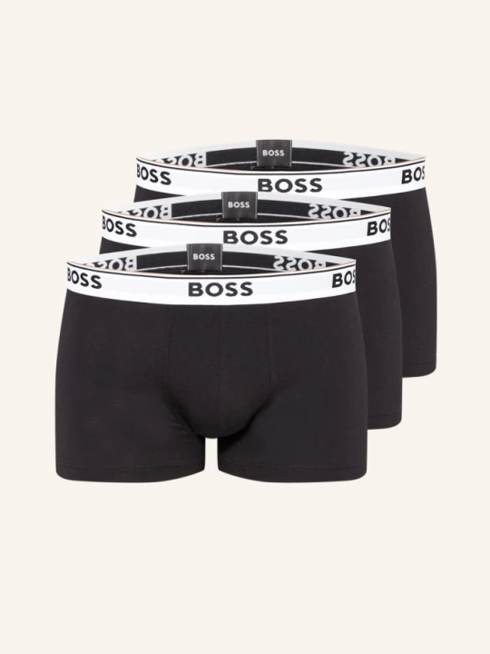 Zdjęcie produktu Boss Bokserki Power, 3 Szt. schwarz CZARNY