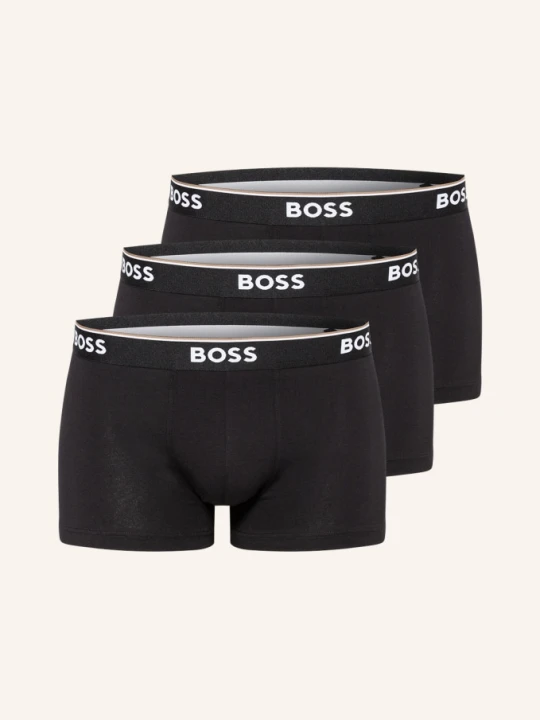 Zdjęcie produktu Boss Bokserki Power, 3 Szt. schwarz CZARNY