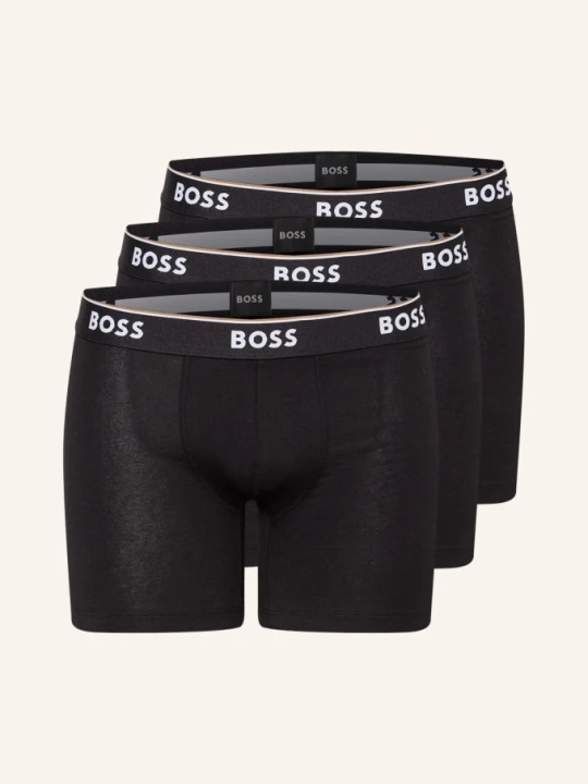 Zdjęcie produktu Boss Bokserki Power, 3 Szt. schwarz CZARNY