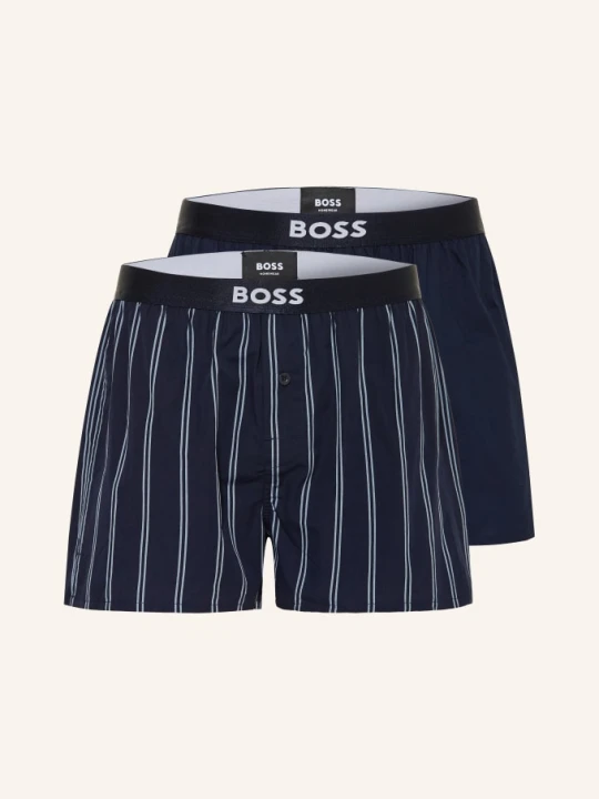 Zdjęcie produktu Boss Bokserki Tkane, 2 Szt. blau