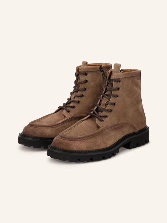 Zdjęcie produktu Boss Botki Sznurowane Julio beige JASNOBRĄZOWY