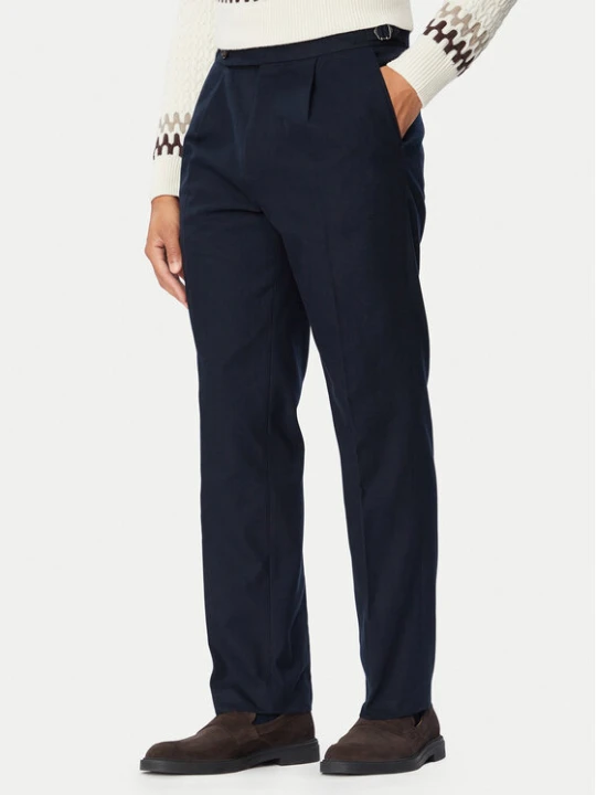 Zdjęcie produktu BOSS Chinosy H-Perino 50572014 Granatowy Tapered Fit