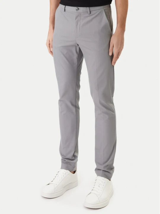 Zdjęcie produktu BOSS Chinosy P-Kaiton1 50543945 Srebrny Slim Fit