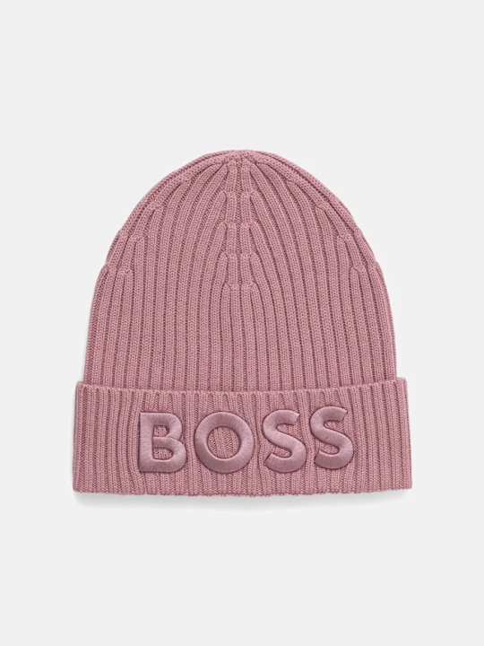 Zdjęcie produktu BOSS czapka wełniana Lara_hat różowy