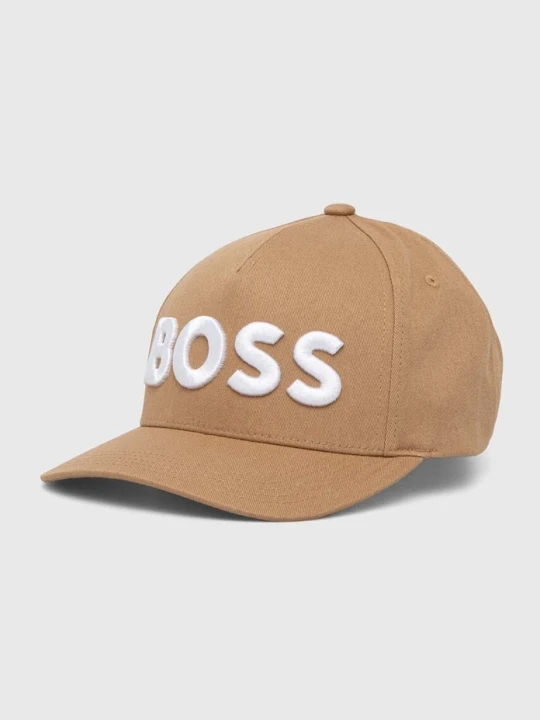 Zdjęcie produktu BOSS czapka z daszkiem beżowy