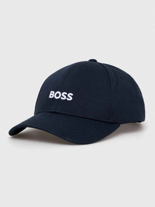 Zdjęcie produktu BOSS czapka z daszkiem bawełniana Zed granatowy