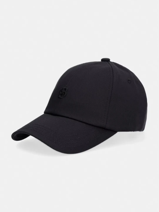 Zdjęcie produktu BOSS czapka z daszkiem damska bawełniana Ari-B-Icon-Small-TW czarny