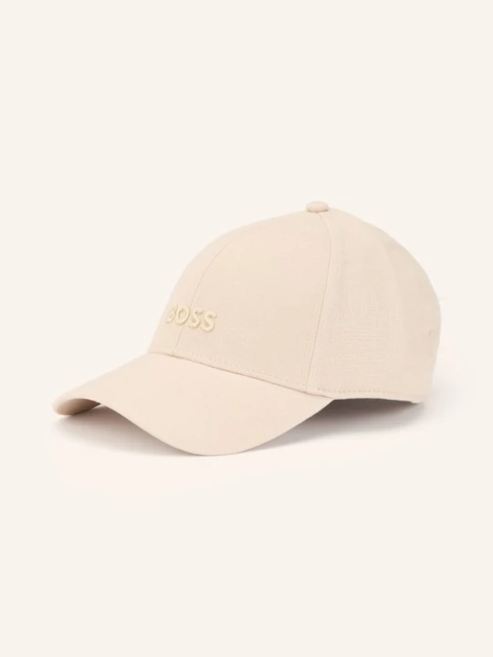 Zdjęcie produktu Boss Czapka Z Lnu Zed beige