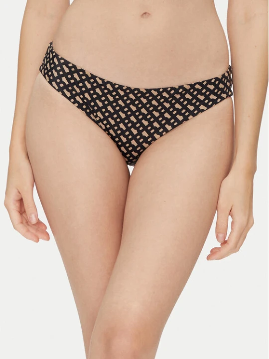 Zdjęcie produktu BOSS Dół od bikini Bb Monogram 50535285 Czarny Regular Fit