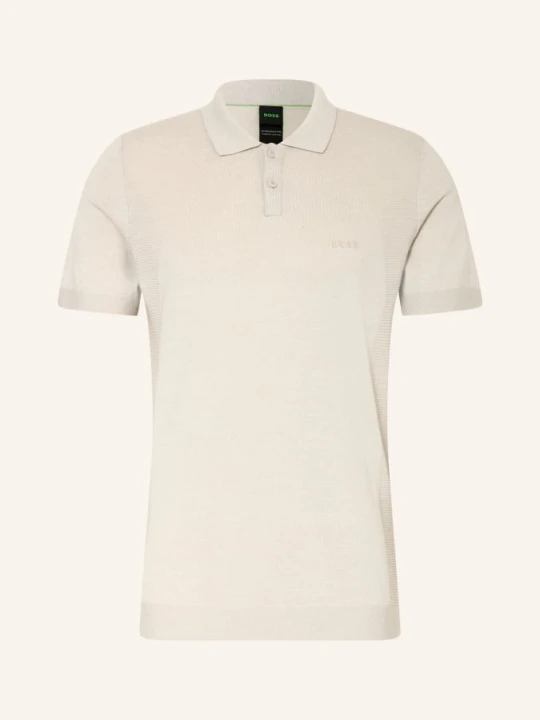 Zdjęcie produktu Boss Dzianinowa Koszulka Polo Momentum Lite Regular Fit beige
