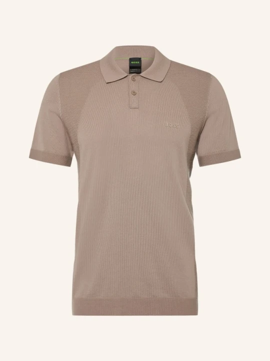 Zdjęcie produktu Boss Dzianinowa Koszulka Polo Momentum Lite Regular Fit beige KHAKI